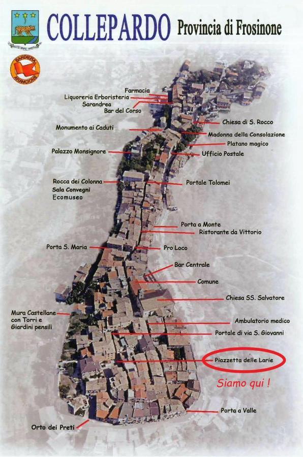 B&B Le Larie Collepardo Bagian luar foto